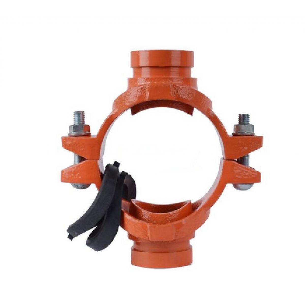 耐腐蝕消防管道系統的核心構件 溝槽式絲接機械四通與球墨鑄鐵閥門解析